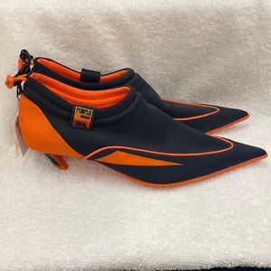 Purple Magazine Amour ZARA Airfit Kitten Heel Shoes RARE - Size 6.5 (EU 37) NWT